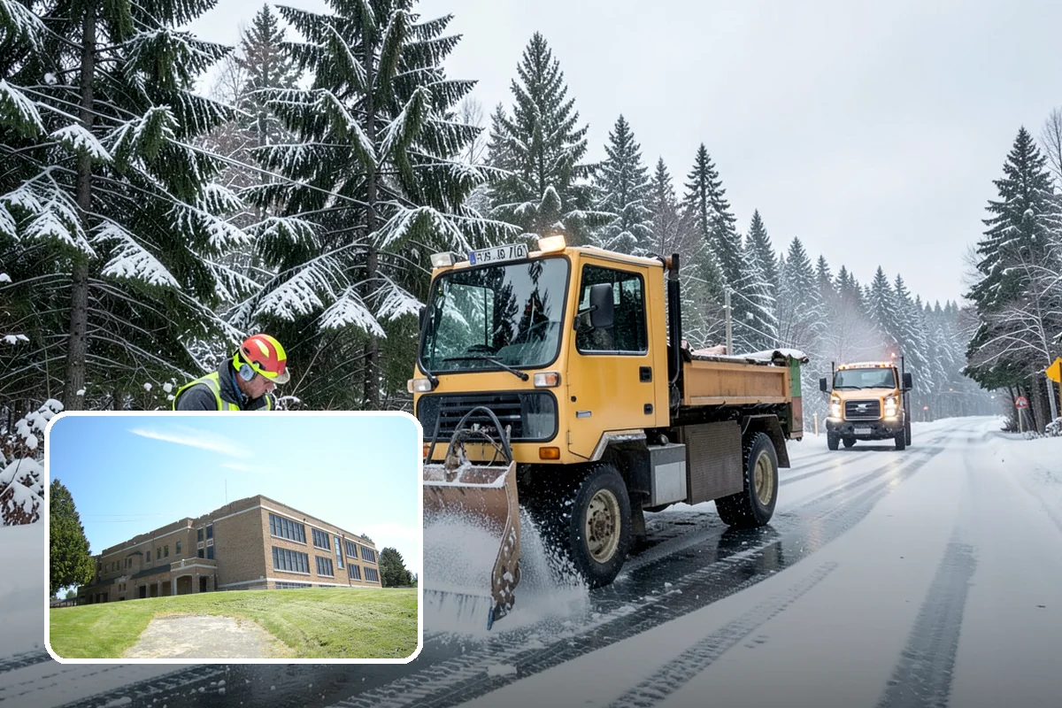 Senior Living Community Parking Lot Snow Removal in Maple Valley, King County, WA - Residents and visitors cross cleared, deiced surfaces to reduce falls