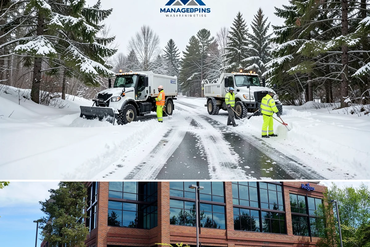 Senior Living Community Parking Lot Snow Removal in Mountlake Terrace, Snohomish County, WA - Senior living lots in the Puget Sound region need the most careful service from December through February, when freeze-thaw ice...