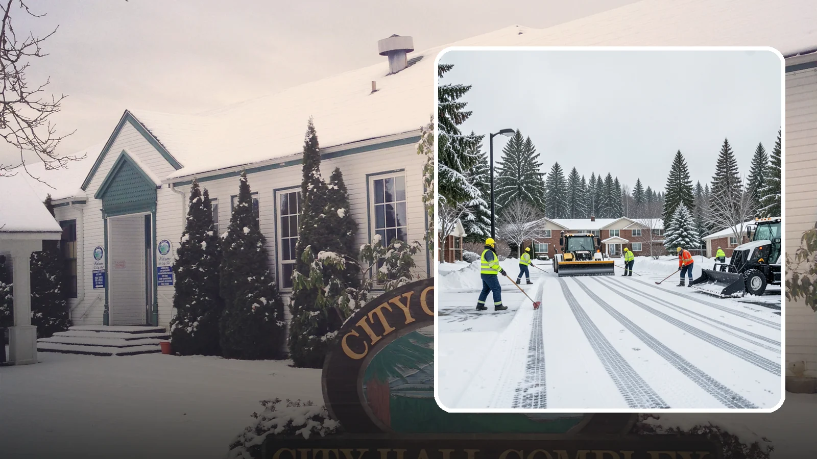 Senior Living Community Parking Lot Snow Removal in Pacific, King County, WA - We clear senior living lots with extra care for residents, visitors, and ambulances during Western Washington winters.