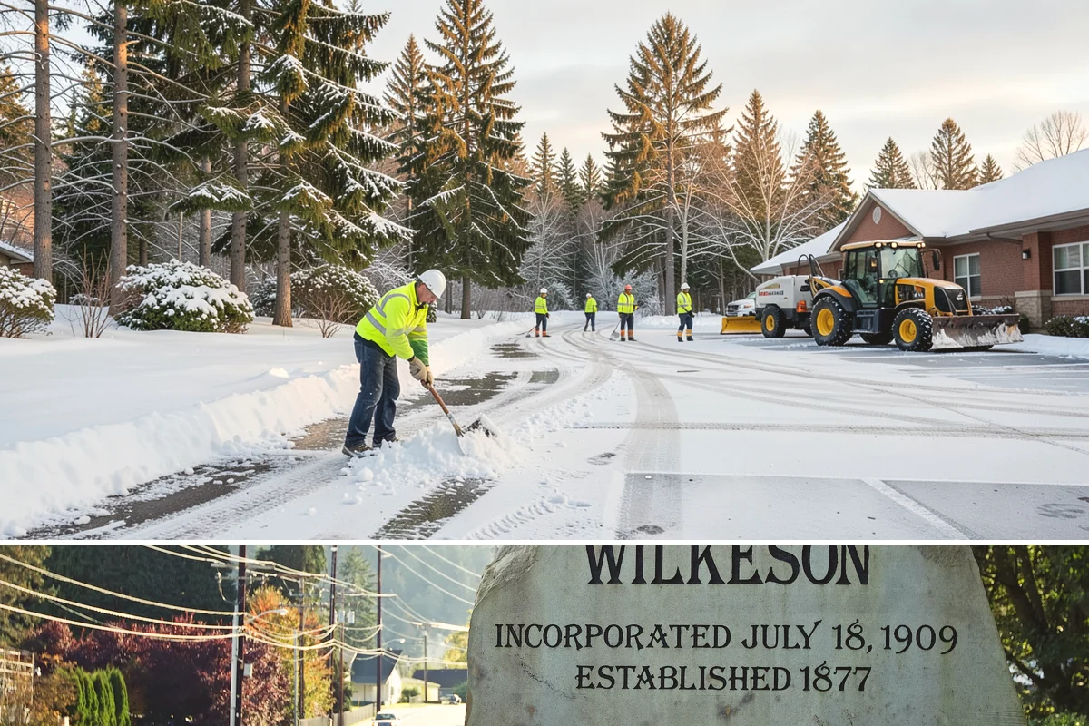Senior Living Community Parking Lot Snow Removal in Wilkeson, Pierce County, WA - Senior living lots in the Puget Sound region need the most careful service from December through February, when freeze-thaw ice...