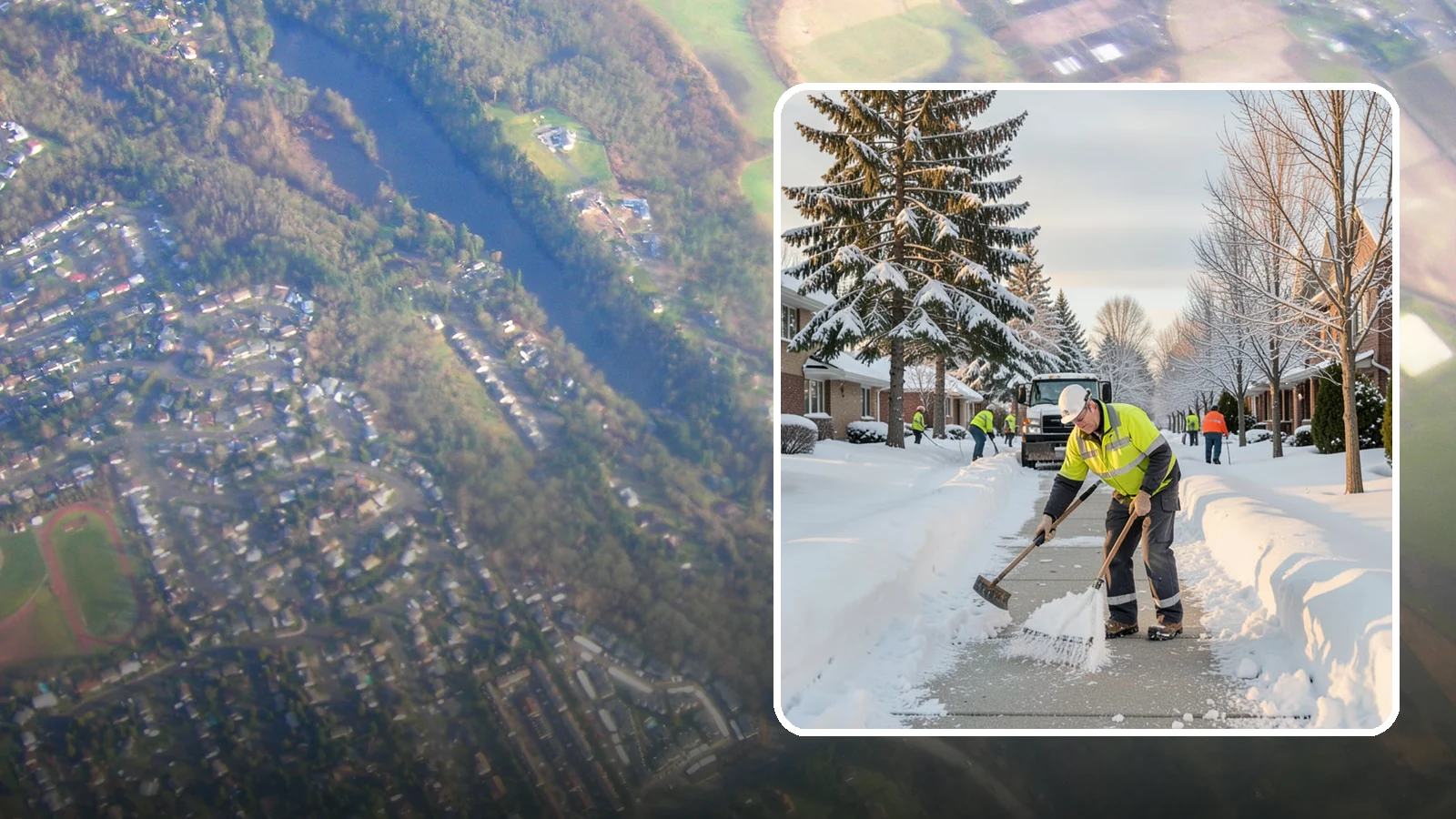 Senior Living Community Sidewalk Clearing in Algona, King County, WA - High-priority sidewalk clearing for Western Washington senior living communities, protecting residents for whom a single fall can...
