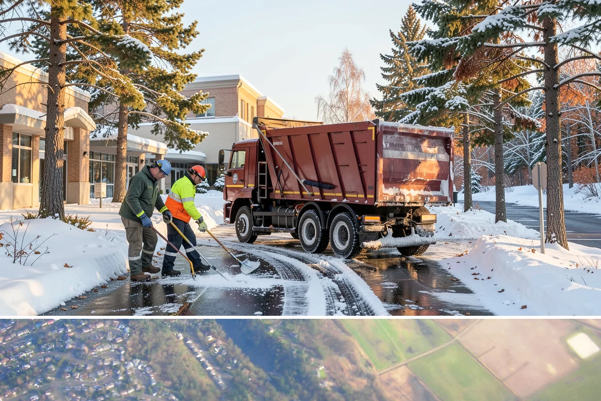 Senior Living Community Sidewalk Clearing in Algona, King County, WA - Senior community demand runs from late fall through February, with any freeze warranting immediate, thorough clearing given...