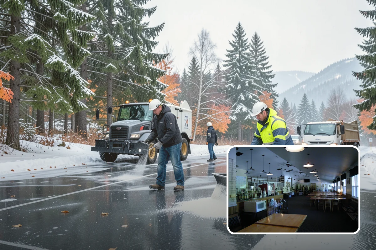 Senior Living Community Sidewalk Clearing in Black Diamond, King County, WA - Protects the highest-risk population from life-changing falls