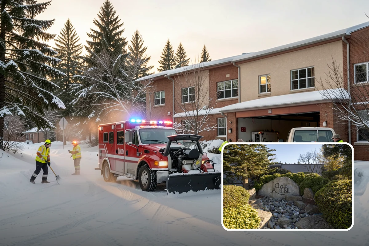 Senior Living Community Sidewalk Clearing in Clyde Hill, King County, WA - Protects the highest-risk population from life-changing falls