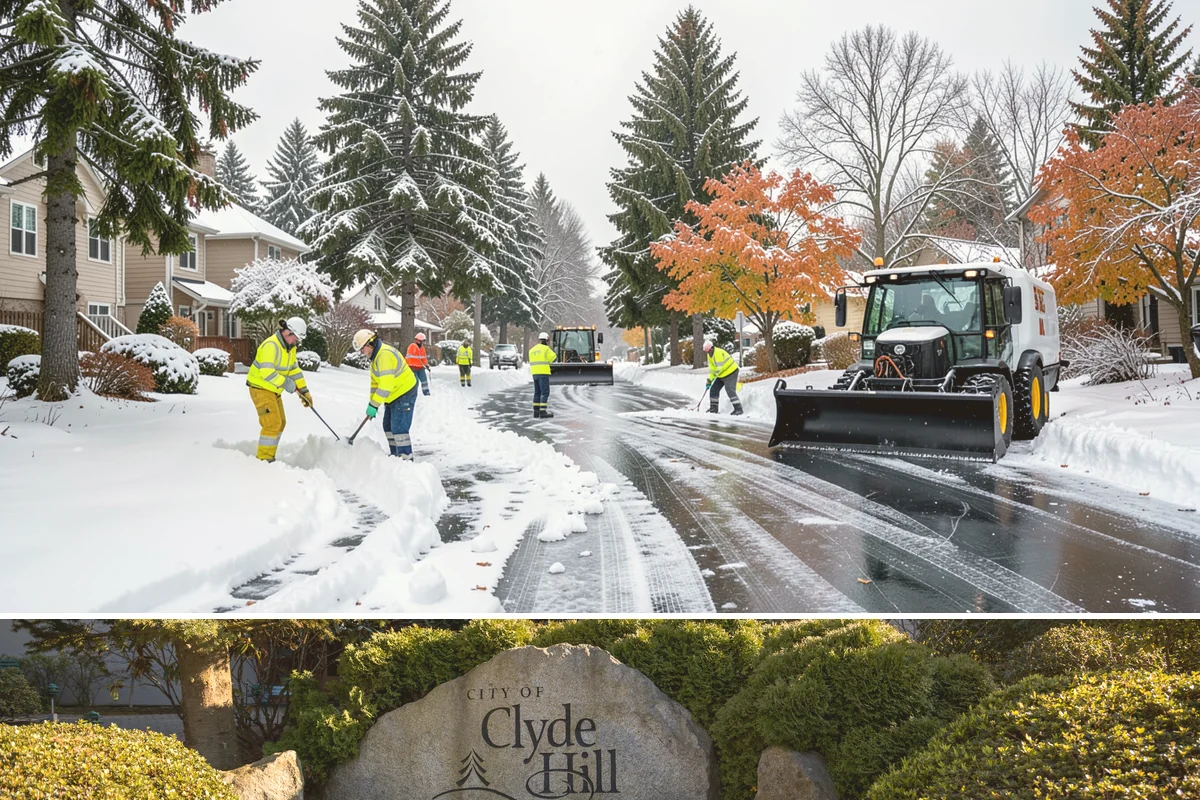 Senior Living Community Sidewalk Clearing in Clyde Hill, King County, WA - Senior community demand runs from late fall through February, with any freeze warranting immediate, thorough clearing given...