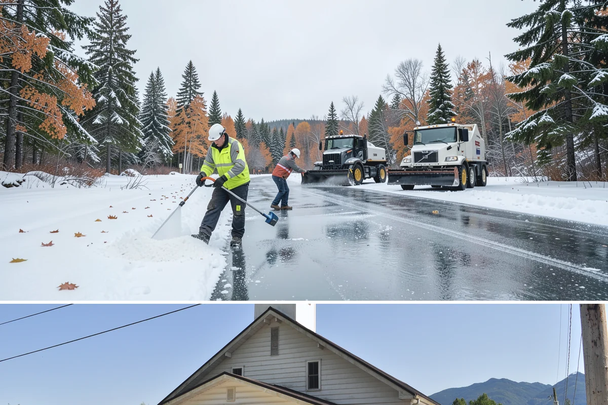 Senior Living Community Sidewalk Clearing in Concrete, Skagit County, WA - Senior community demand runs from late fall through February, with any freeze warranting immediate, thorough clearing given...