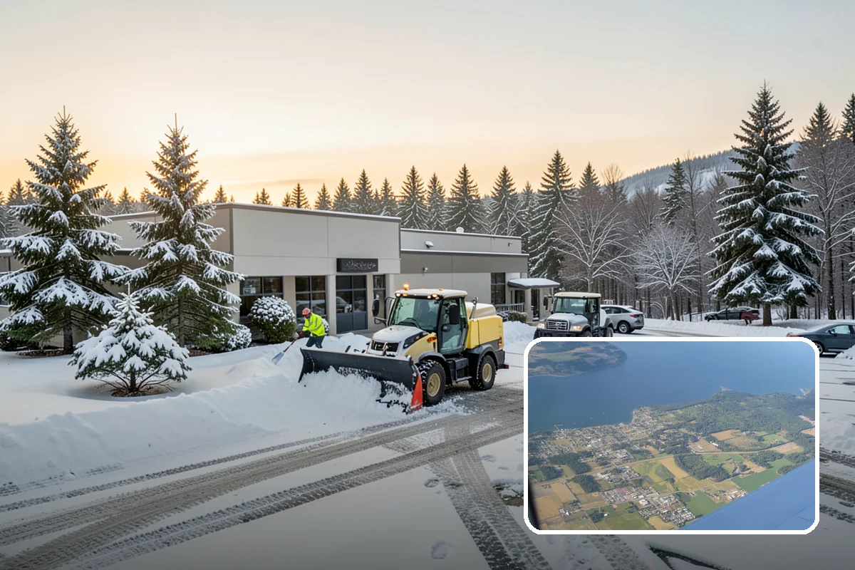 Senior Living Community Sidewalk Clearing in Coupeville, Island County, WA - Protects the highest-risk population from life-changing falls