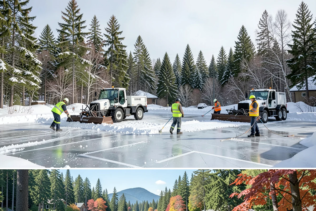 Senior Living Community Sidewalk Clearing in Covington, King County, WA - Senior community demand runs from late fall through February, with any freeze warranting immediate, thorough clearing given...