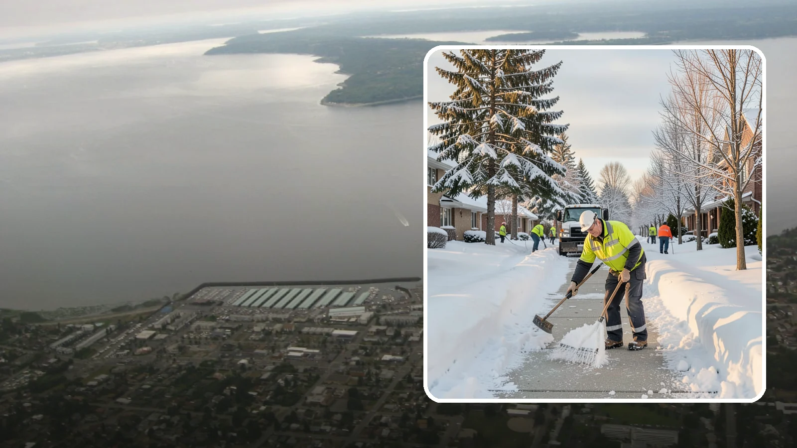 Senior Living Community Sidewalk Clearing in Des Moines, King County, WA - High-priority sidewalk clearing for Western Washington senior living communities, protecting residents for whom a single fall can...