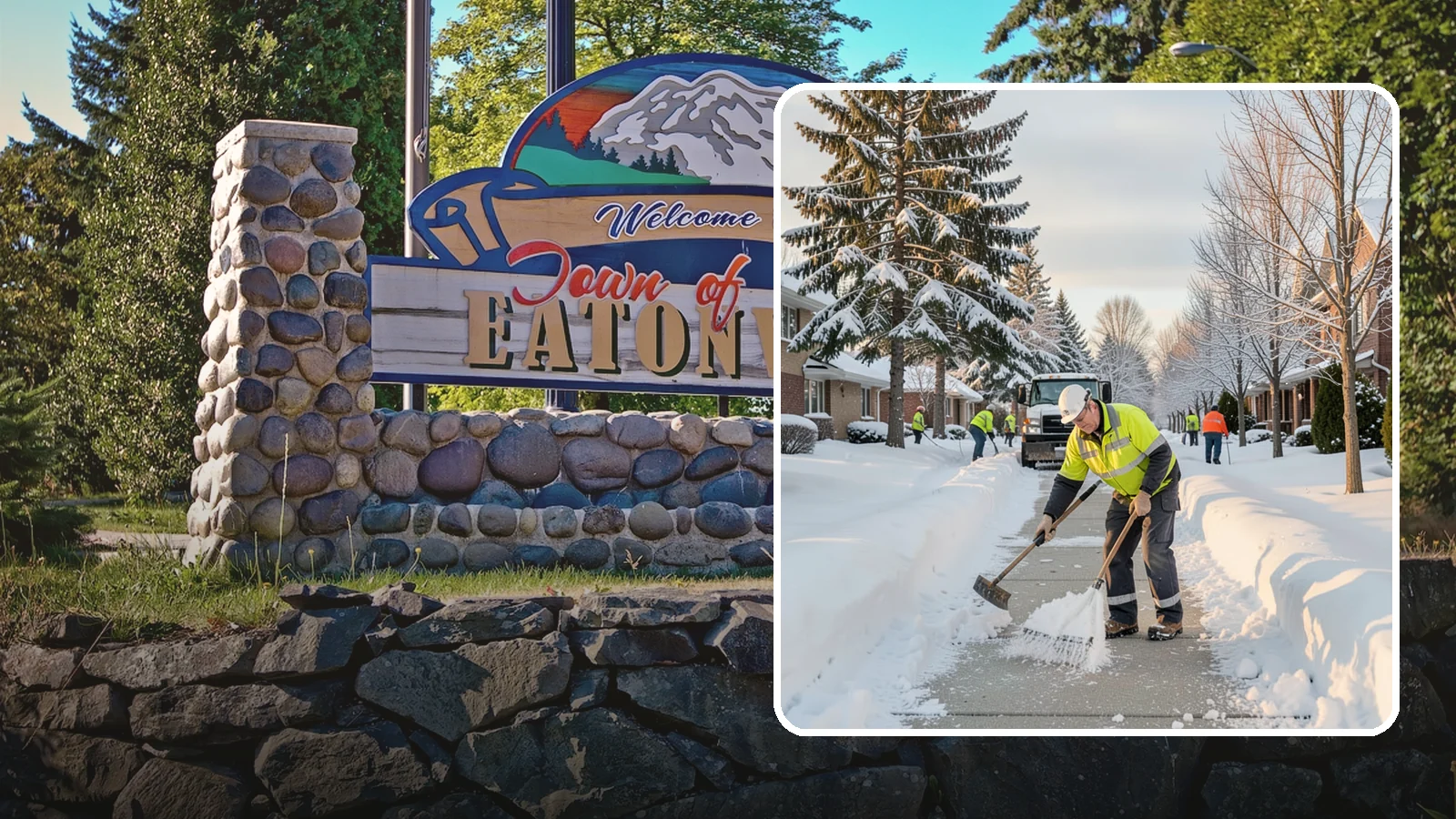 Senior Living Community Sidewalk Clearing in Eatonville, Pierce County, WA - High-priority sidewalk clearing for Western Washington senior living communities, protecting residents for whom a single fall can...