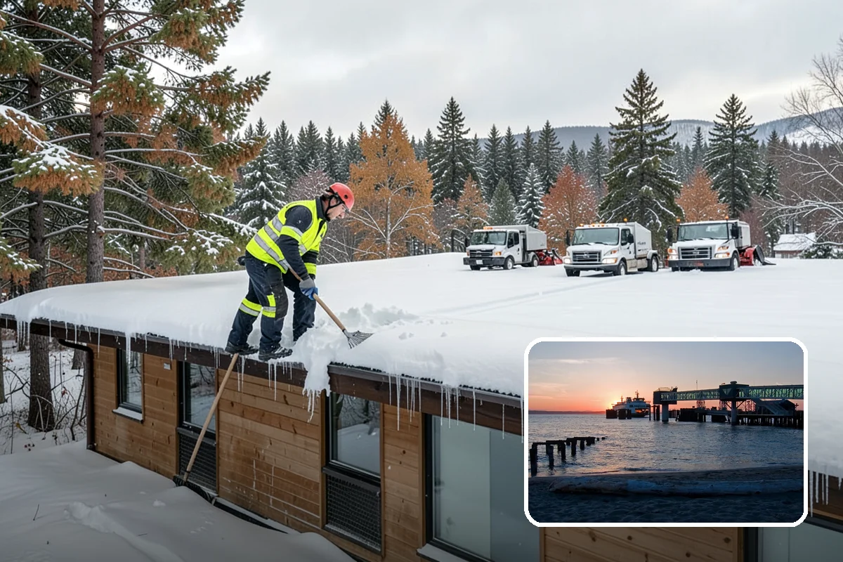Senior Living Community Sidewalk Clearing in Edmonds, Snohomish County, WA - Protects the highest-risk population from life-changing falls
