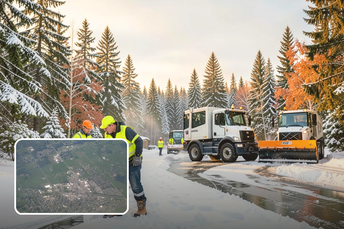 Senior Living Community Sidewalk Clearing in Enumclaw, King County, WA - Protects the highest-risk population from life-changing falls