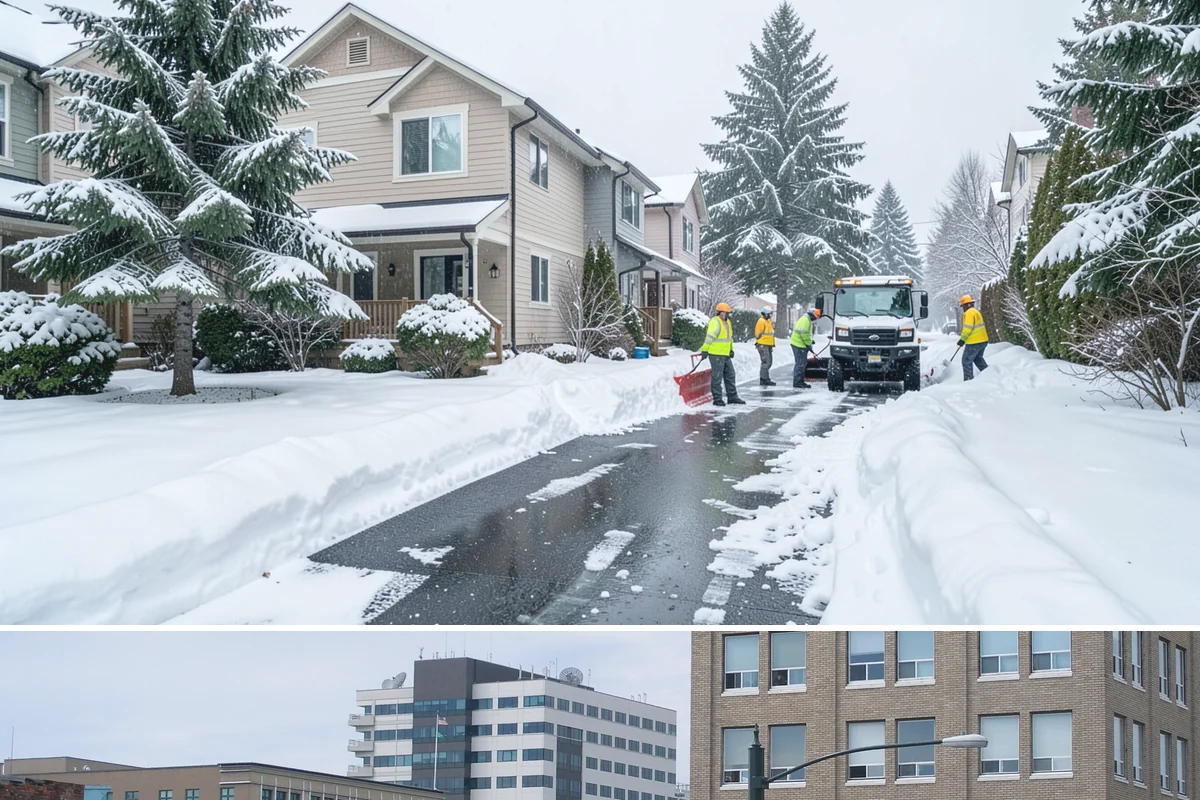 Senior Living Community Sidewalk Clearing in Everett, Snohomish County, WA - Senior community demand runs from late fall through February, with any freeze warranting immediate, thorough clearing given...