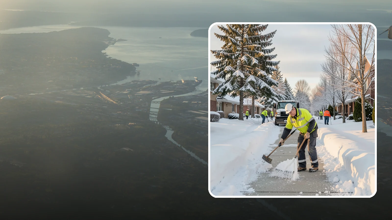 Senior Living Community Sidewalk Clearing in Fife, Pierce County, WA - High-priority sidewalk clearing for Western Washington senior living communities, protecting residents for whom a single fall can...