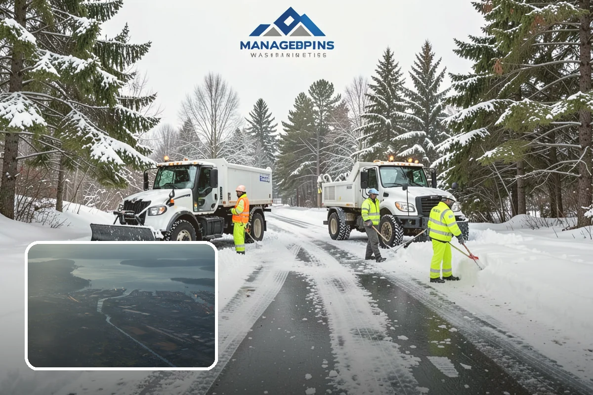 Senior Living Community Sidewalk Clearing in Fife, Pierce County, WA - Protects the highest-risk population from life-changing falls