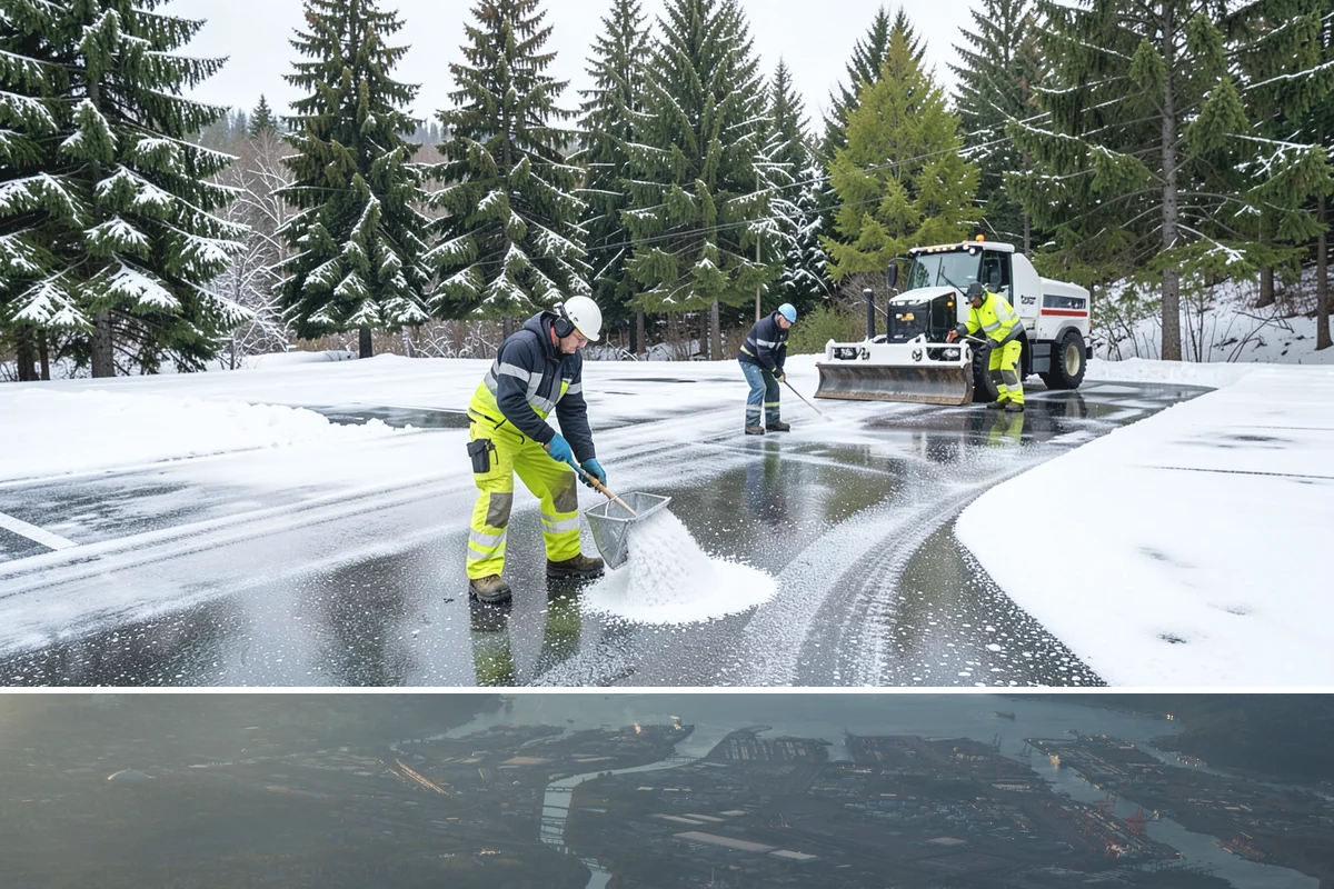 Senior Living Community Sidewalk Clearing in Fife, Pierce County, WA - Senior community demand runs from late fall through February, with any freeze warranting immediate, thorough clearing given...