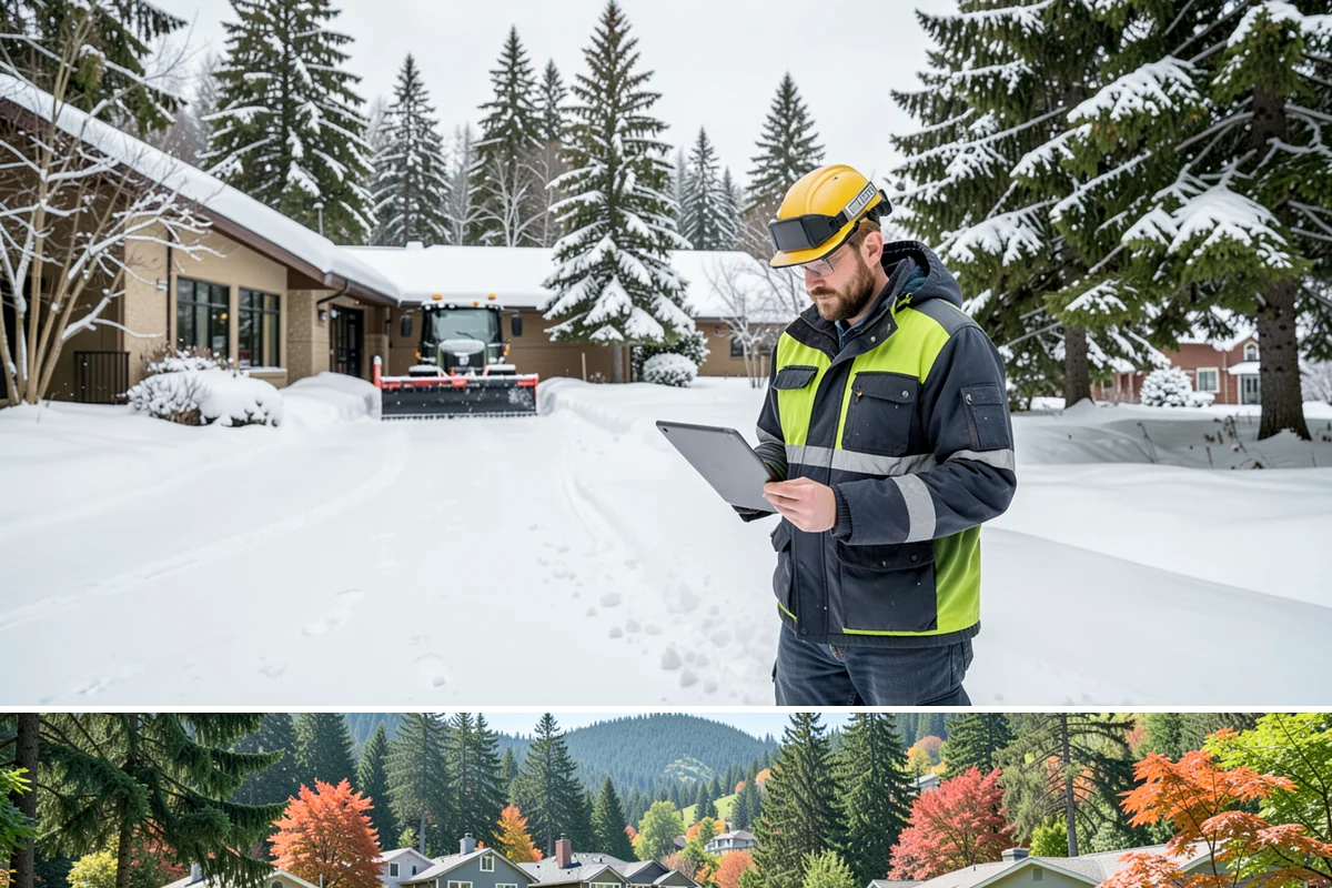 Senior Living Community Sidewalk Clearing in Fircrest, Pierce County, WA - Senior community demand runs from late fall through February, with any freeze warranting immediate, thorough clearing given...