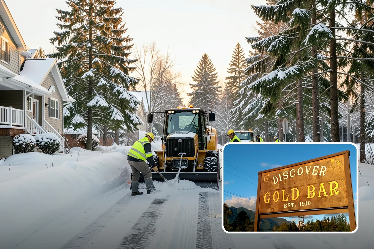 Senior Living Community Sidewalk Clearing in Gold Bar, Snohomish County, WA - Protects the highest-risk population from life-changing falls