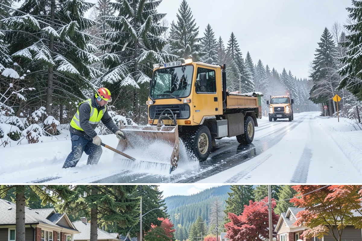 Senior Living Community Sidewalk Clearing in Hunts Point, King County, WA - Senior community demand runs from late fall through February, with any freeze warranting immediate, thorough clearing given...