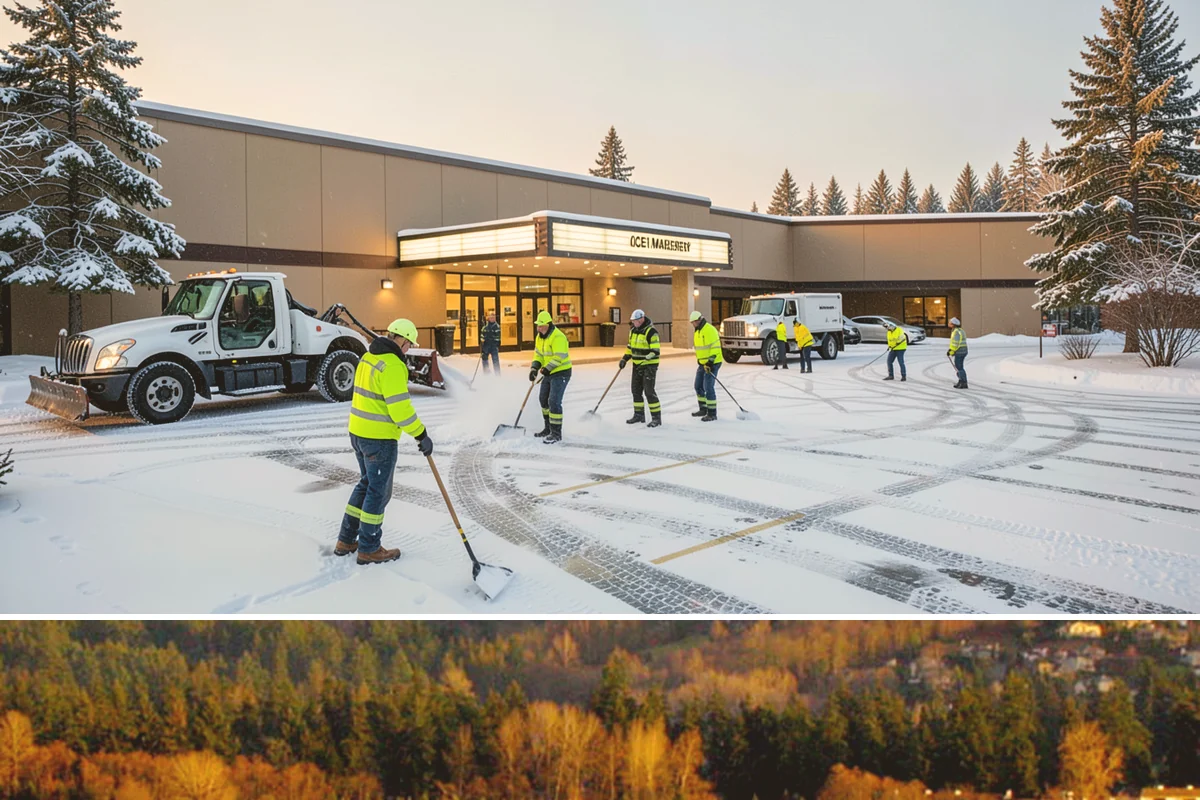 Senior Living Community Sidewalk Clearing in Kenmore, King County, WA - Senior community demand runs from late fall through February, with any freeze warranting immediate, thorough clearing given...