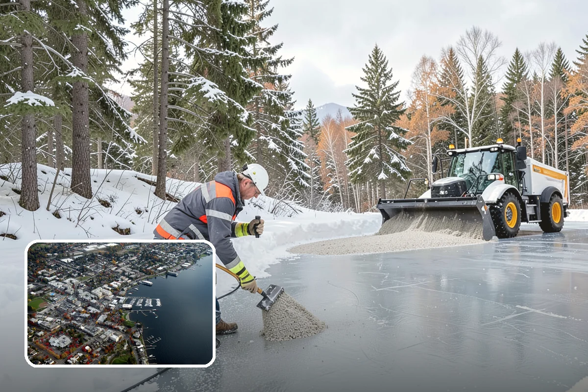 Senior Living Community Sidewalk Clearing in Kirkland, King County, WA - Protects the highest-risk population from life-changing falls