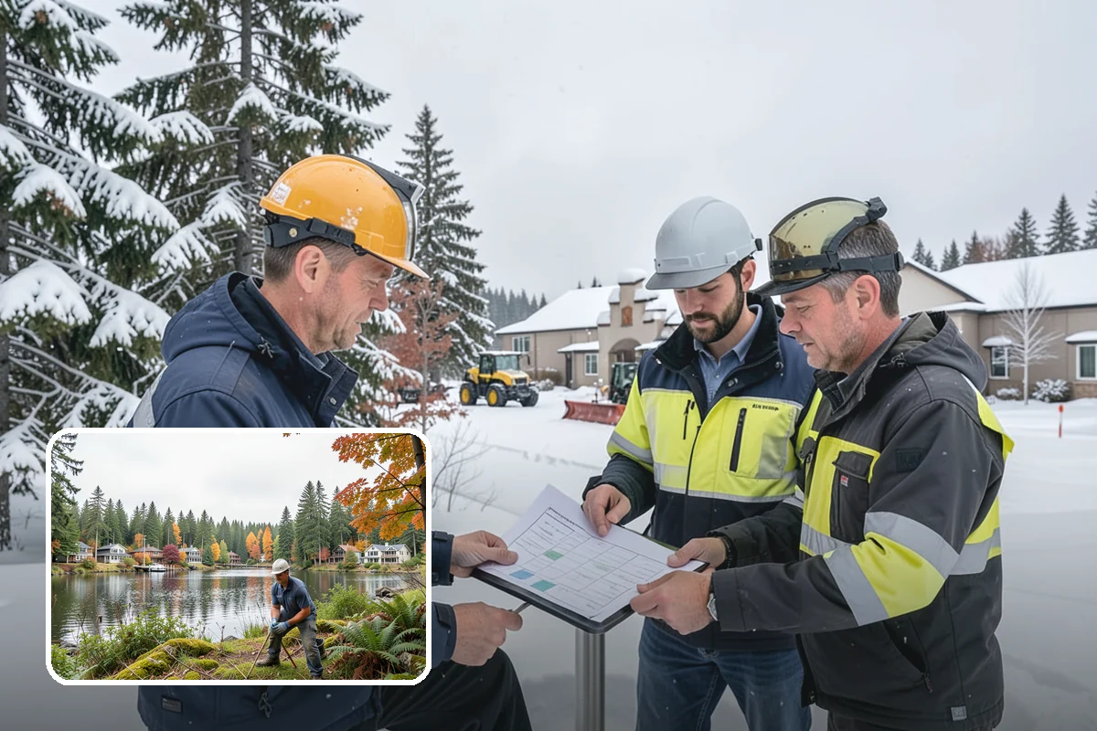 Senior Living Community Sidewalk Clearing in La Conner, Skagit County, WA - Protects the highest-risk population from life-changing falls