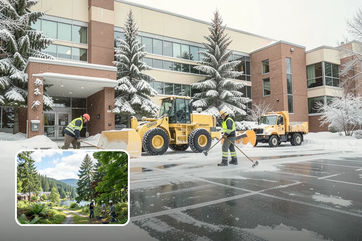 Senior Living Community Sidewalk Clearing in Lake Forest Park, King County, WA - Protects the highest-risk population from life-changing falls