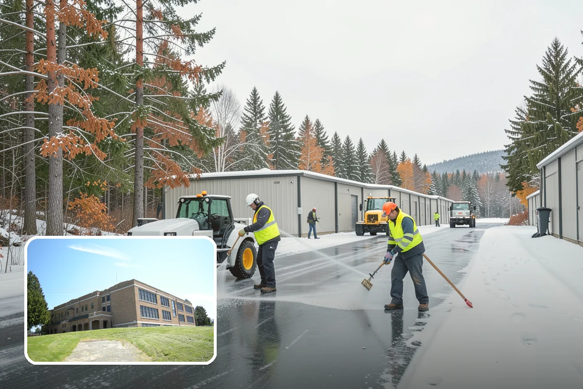 Senior Living Community Sidewalk Clearing in Maple Valley, King County, WA - Protects the highest-risk population from life-changing falls