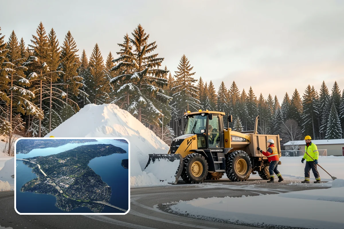 Senior Living Community Sidewalk Clearing in Mercer Island, King County, WA - Protects the highest-risk population from life-changing falls