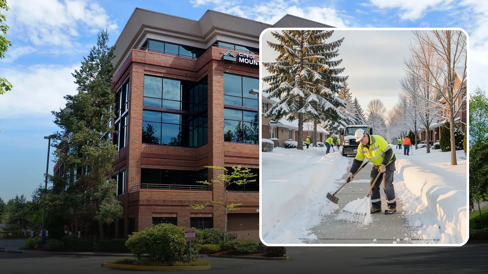 Senior Living Community Sidewalk Clearing in Mountlake Terrace, Snohomish County, WA - High-priority sidewalk clearing for Western Washington senior living communities, protecting residents for whom a single fall can...