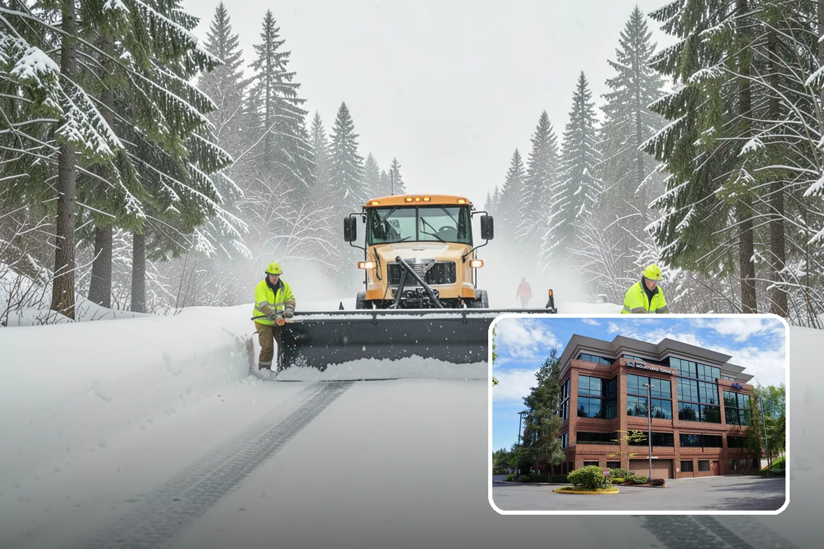 Senior Living Community Sidewalk Clearing in Mountlake Terrace, Snohomish County, WA - Protects the highest-risk population from life-changing falls