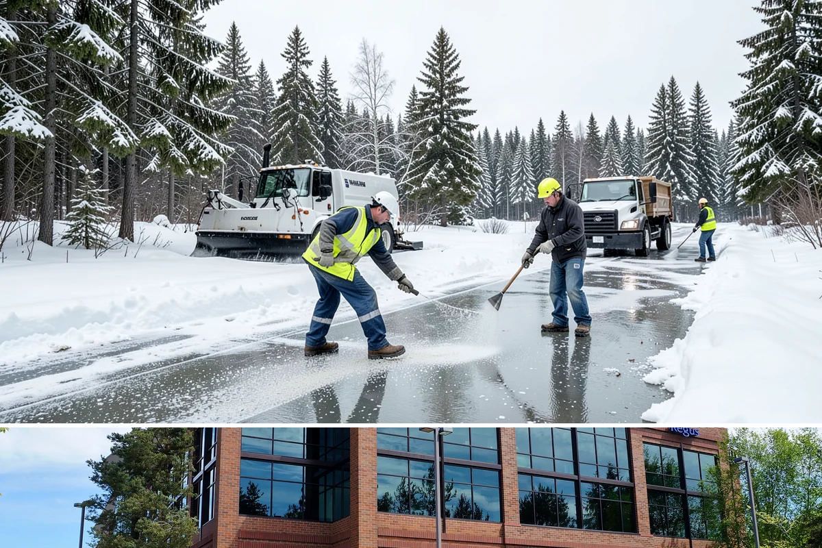 Senior Living Community Sidewalk Clearing in Mountlake Terrace, Snohomish County, WA - Senior community demand runs from late fall through February, with any freeze warranting immediate, thorough clearing given...
