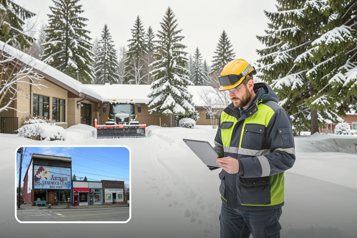 Senior Living Community Sidewalk Clearing in Ruston, Pierce County, WA - Protects the highest-risk population from life-changing falls