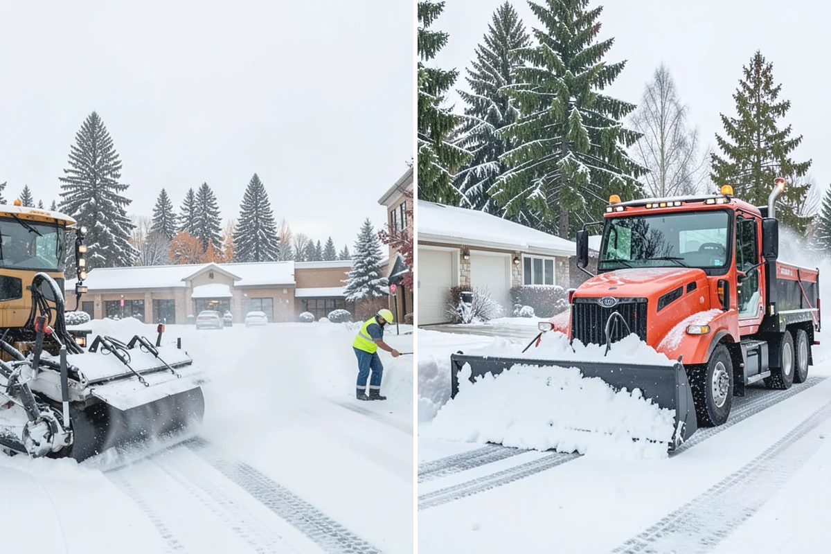 Senior Living Community Sidewalk Clearing in Skykomish, King County, WA - Clear resident entrances and medical-transport approaches first