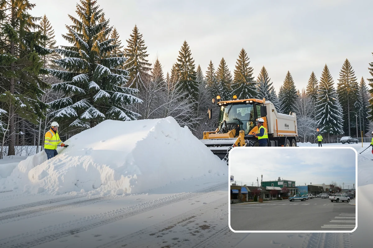 Senior Living Community Sidewalk Clearing in Stanwood, Snohomish County, WA - Protects the highest-risk population from life-changing falls