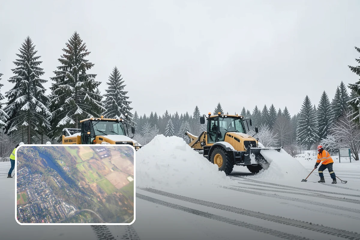 Senior Living Community Snow Plowing in Algona, King County, WA - Zero-tolerance clearing of every resident walkway and entrance