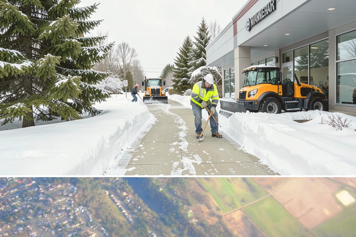 Senior Living Community Snow Plowing in Algona, King County, WA - Establish a zero-tolerance contract before winter so residents are never exposed to icy surfaces.