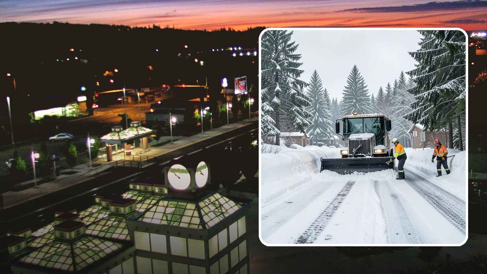 Senior Living Community Snow Plowing in Auburn, King County, WA - We plow senior living lots, drive lanes, and entrances as a zero-tolerance priority because residents cannot risk a fall.