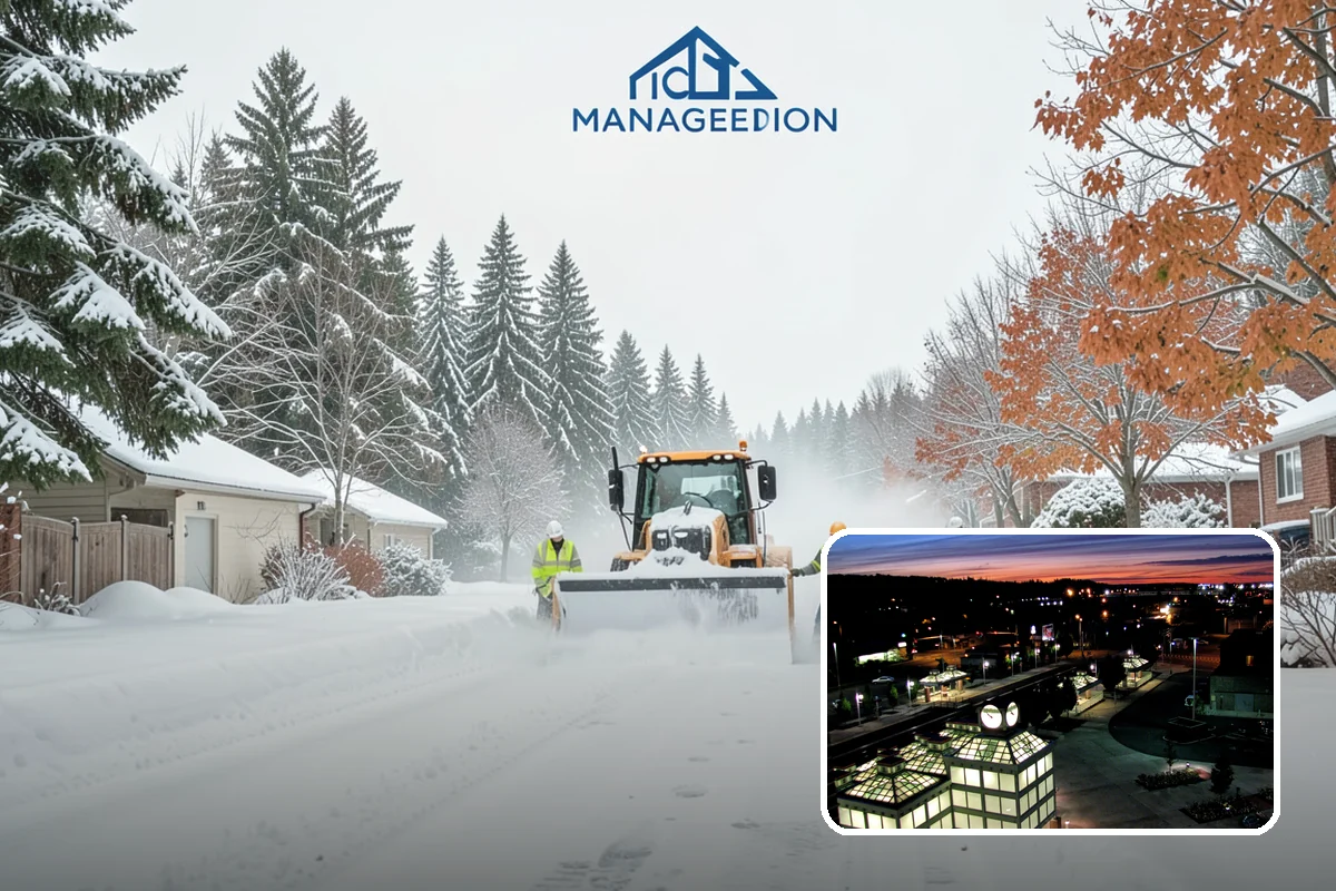 Senior Living Community Snow Plowing in Auburn, King County, WA - Zero-tolerance clearing of every resident walkway and entrance