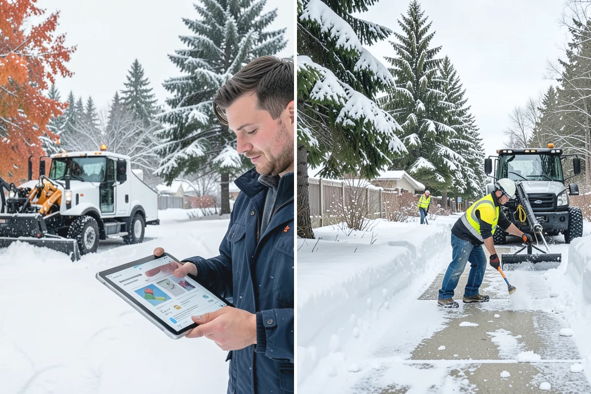 Senior Living Community Snow Plowing in Beaux Arts Village, King County, WA - Map every resident walkway, ramp, and entrance for zero-tolerance treatment