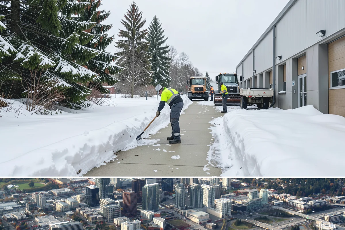 Senior Living Community Snow Plowing in Bellevue, King County, WA - Establish a zero-tolerance contract before winter so residents are never exposed to icy surfaces.
