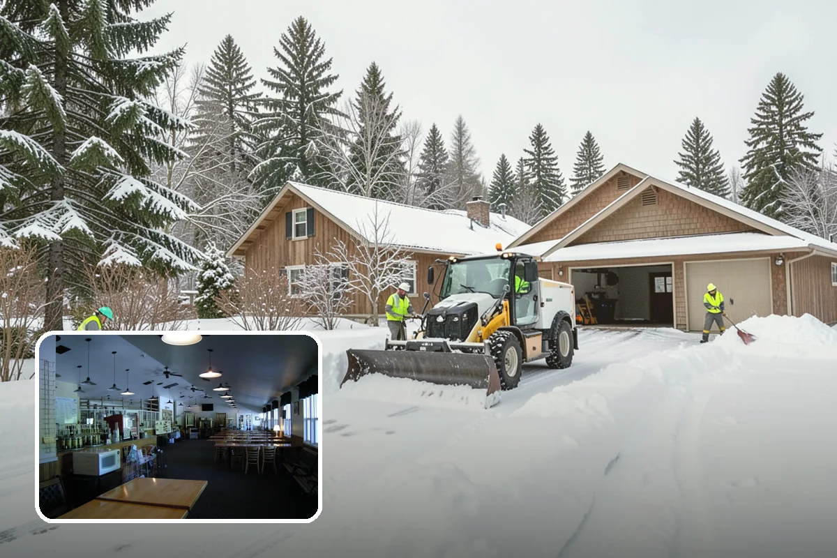 Senior Living Community Snow Plowing in Black Diamond, King County, WA - Zero-tolerance clearing of every resident walkway and entrance