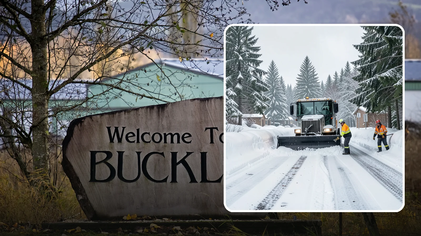 Senior Living Community Snow Plowing in Buckley, Pierce County, WA - We plow senior living lots, drive lanes, and entrances as a zero-tolerance priority because residents cannot risk a fall.