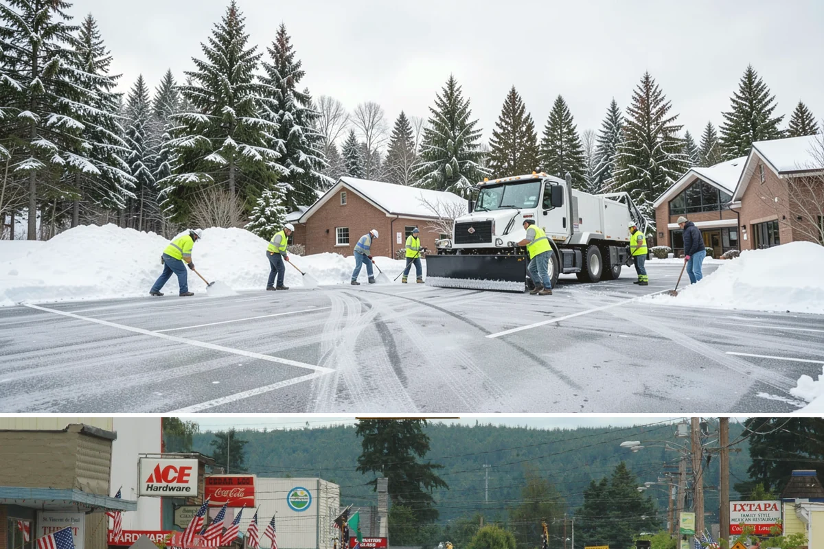 Senior Living Community Snow Plowing in Carnation, King County, WA - Establish a zero-tolerance contract before winter so residents are never exposed to icy surfaces.