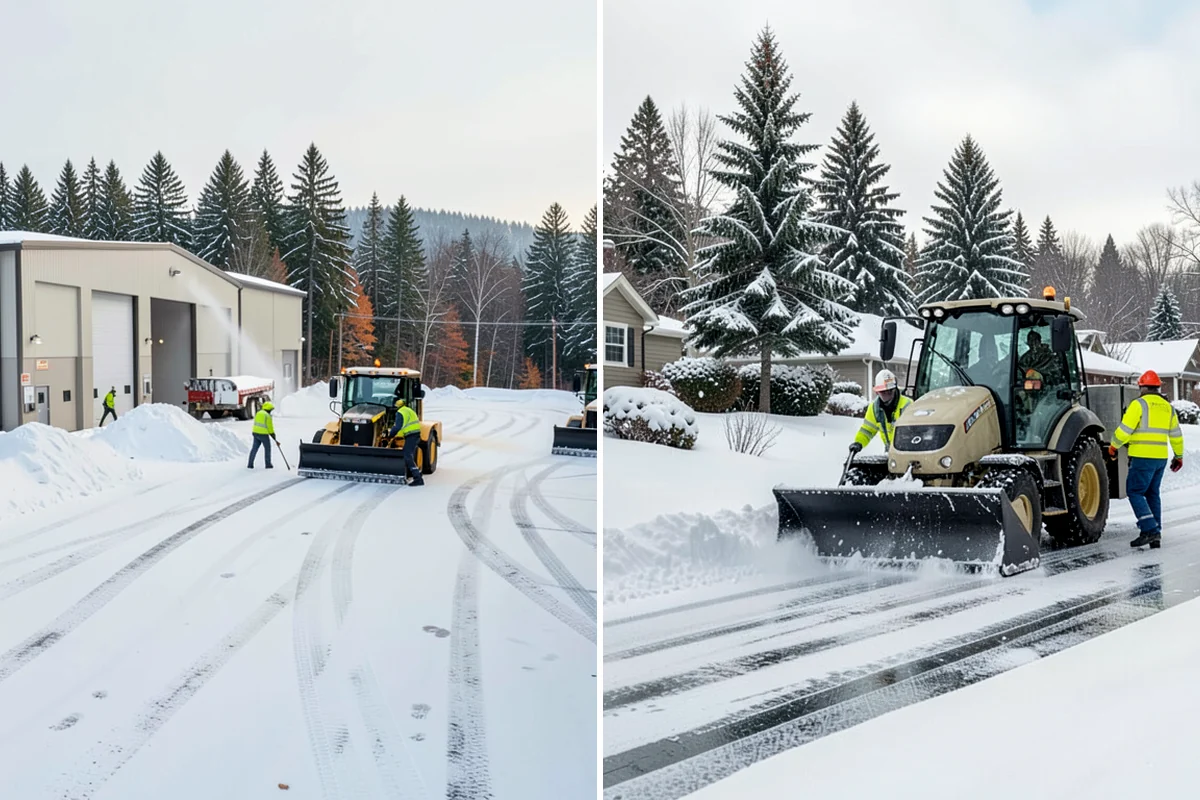 Senior Living Community Snow Plowing in Clyde Hill, King County, WA - Map every resident walkway, ramp, and entrance for zero-tolerance treatment