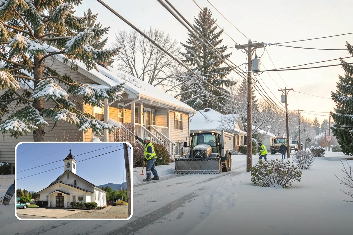 Senior Living Community Snow Plowing in Concrete, Skagit County, WA - Zero-tolerance clearing of every resident walkway and entrance