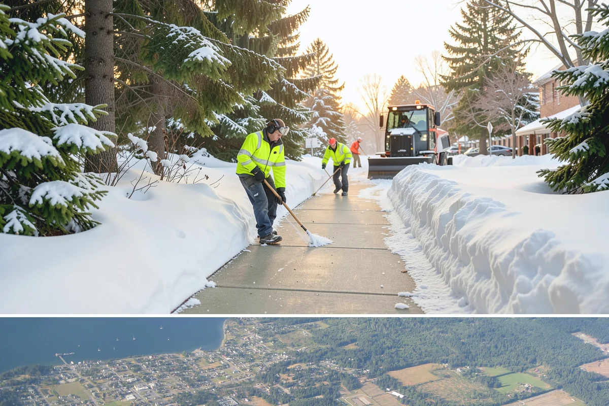 Senior Living Community Snow Plowing in Coupeville, Island County, WA - Establish a zero-tolerance contract before winter so residents are never exposed to icy surfaces.