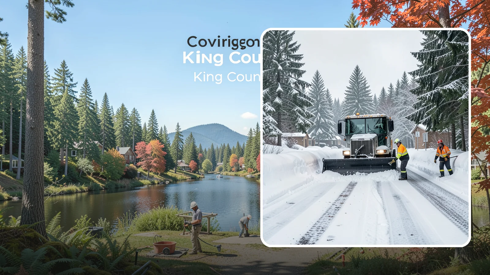 Senior Living Community Snow Plowing in Covington, King County, WA - We plow senior living lots, drive lanes, and entrances as a zero-tolerance priority because residents cannot risk a fall.