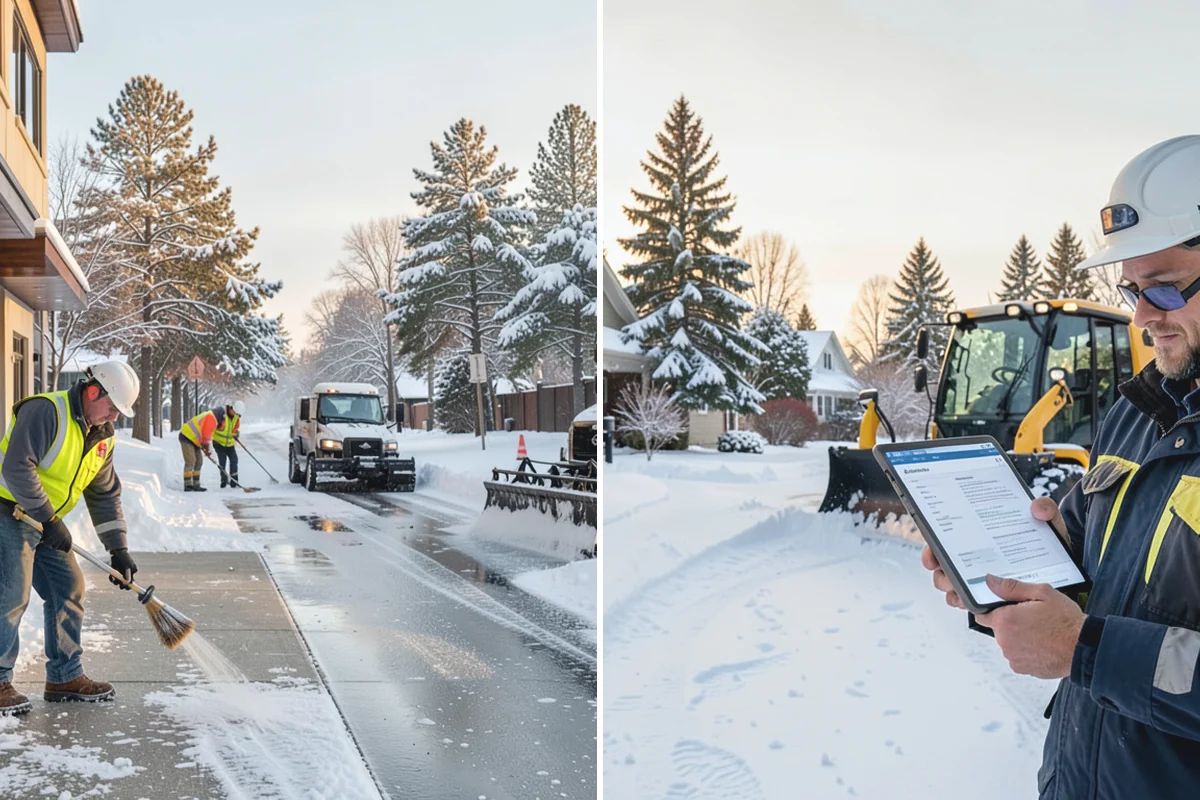 Senior Living Community Snow Plowing in Darrington, Snohomish County, WA - Map every resident walkway, ramp, and entrance for zero-tolerance treatment
