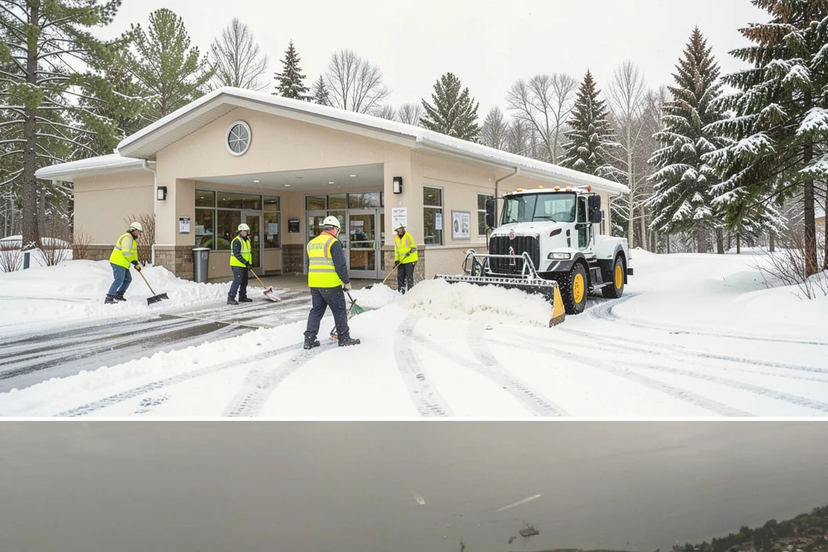 Senior Living Community Snow Plowing in Des Moines, King County, WA - Establish a zero-tolerance contract before winter so residents are never exposed to icy surfaces.